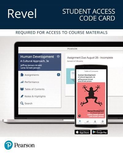 Cover image for Revel for Human Development: A Cultural Approach -- Access Card