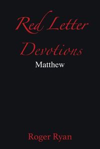 Cover image for Red Letter Devotions: Matthew