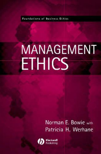 Cover image for Management Ethics