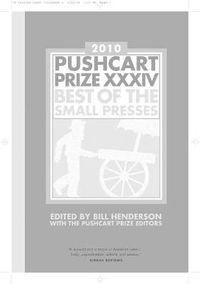 Cover image for The Pushcart Prize XXXIV: Best of the Small Presses