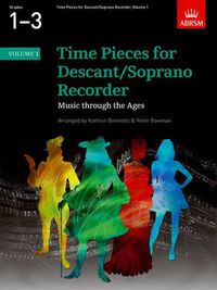 Cover image for Time Pieces for Descant/Soprano Recorder, Vol. 1