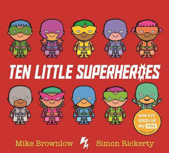 Cover image for Ten Little Superheroes