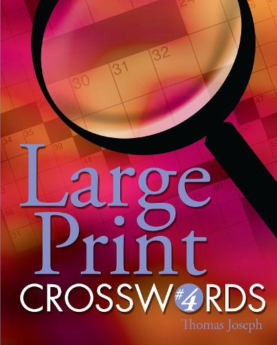 Cover image for Large Print Crosswords #4