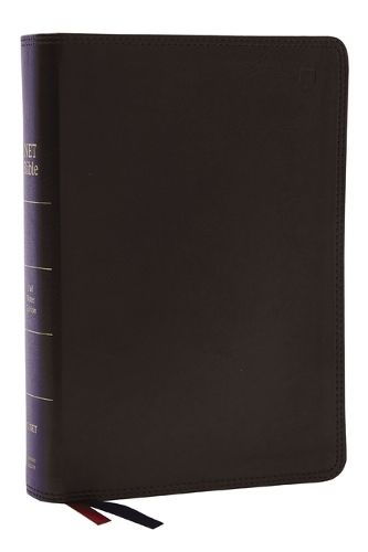 Cover image for NET Bible, Full Notes Edition (NET Black Leathersoft, Comfort Print, Thumb Indexed)