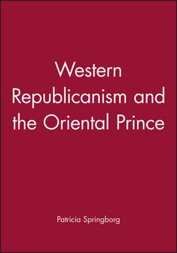 Cover image for Western Republicanism and the Oriental Prince