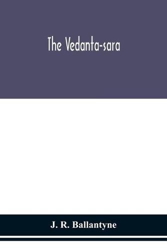 Cover image for The Vedanta-sara