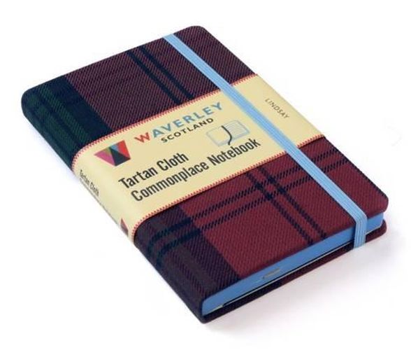 Cover image for Waverley (M): Lindsay Tartan Cloth Pocket Commonplace Notebook
