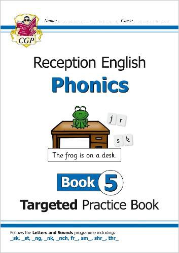 Cover image for English Targeted Practice Book: Phonics - Reception Book 5