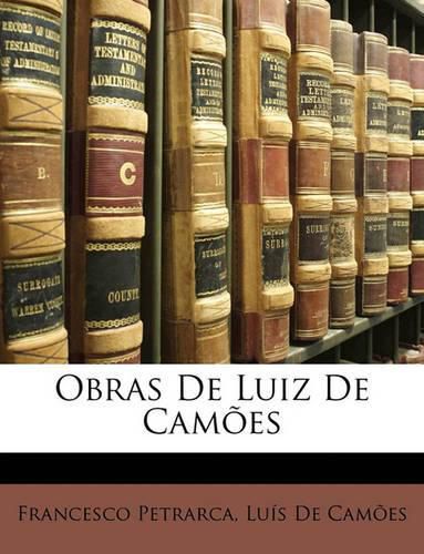 Cover image for Obras de Luiz de Cames