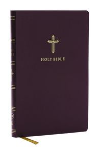 Cover image for KJV Holy Bible: Ultra Thinline, Burgundy Bonded Leather, Red Letter, Comfort Print: King James Version