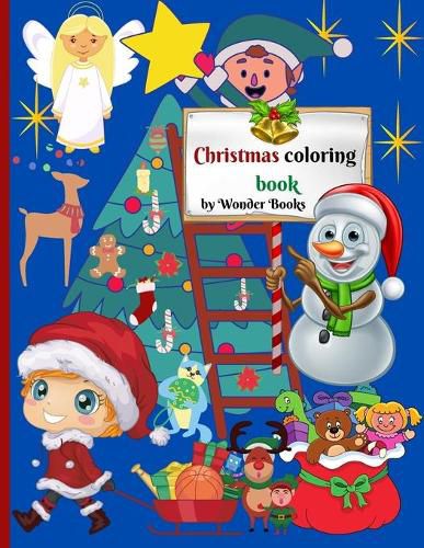 Cover image for Christmas Coloring Book: Adoring Christmas Coloring Book, a wonderful and perfect gift for Kids