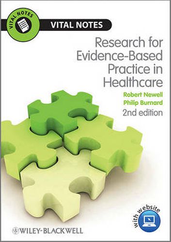 Cover image for Research for Evidence-Based Practice in Healthcare