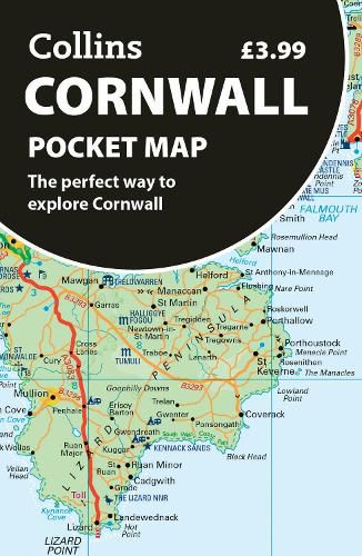 Cover image for Cornwall Pocket Map