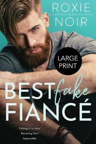 Cover image for Best Fake Fiance (Large Print)