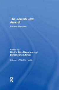 Cover image for The Jewish Law Annual