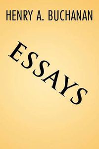 Cover image for Essays