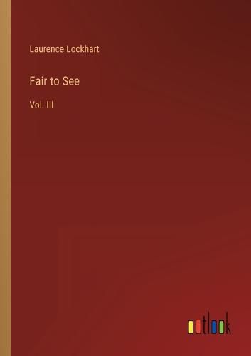 Cover image for Fair to See