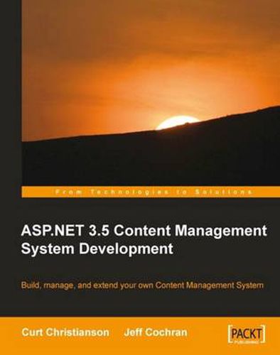 Cover image for ASP.NET 3.5 CMS Development