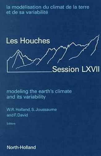 Cover image for Modeling the Earth's Climate and its Variability