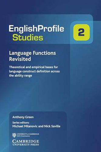 Cover image for Language Functions Revisited: Theoretical and Empirical Bases for Language Construct Definition Across the Ability Range