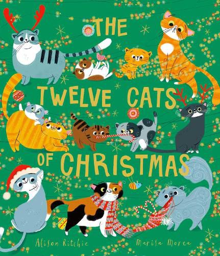 Cover image for The Twelve Cats of Christmas