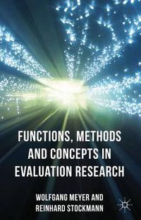 Cover image for Functions, Methods and Concepts in Evaluation Research