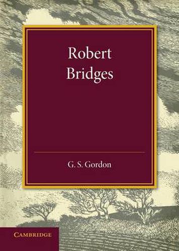 Cover image for Robert Bridges: The Rede Lecture, 1931