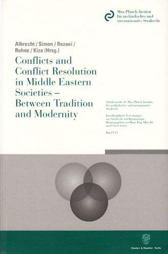 Cover image for Conflicts and Conflict Resolution in Middle Eastern Societies - Between Tradition and Modernity