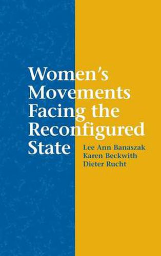 Cover image for Women's Movements Facing the Reconfigured State