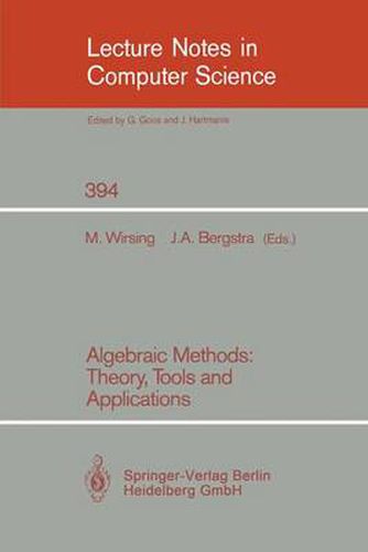 Cover image for Algebraic Methods: Theory, Tools and Applications