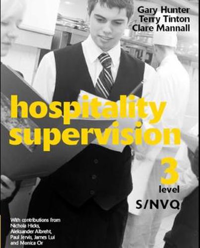 Cover image for Hospitality Supervision S/NVQ Level 3