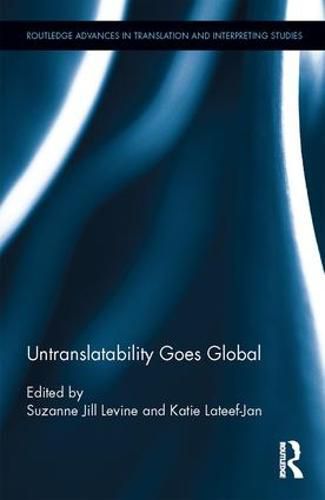 Cover image for Untranslatability Goes Global