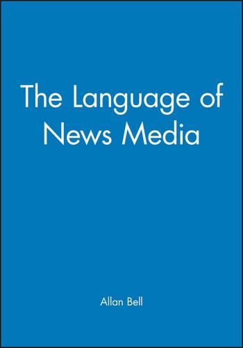 Cover image for The Language of News Media