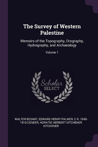 Cover image for The Survey of Western Palestine