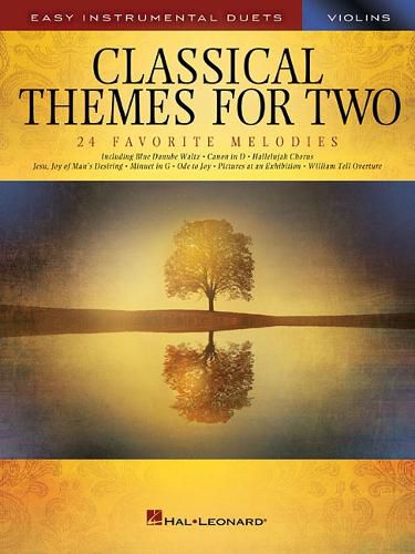Cover image for Classical Themes for Two Violins: Easy Instrumental Duets