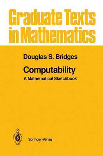 Cover image for Computability: A Mathematical Sketchbook