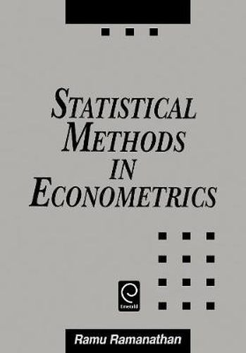 Cover image for Statistical Methods in Econometrics