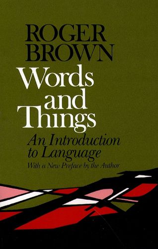 Cover image for Words and Things