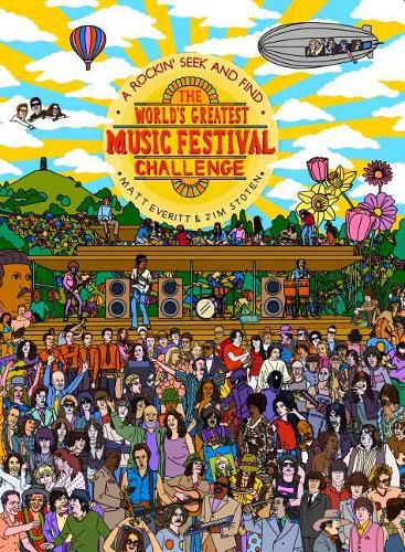 Cover image for The World's Greatest Music Festival Challenge: A Rockin' Seek and Find