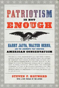 Cover image for Patriotism Is Not Enough: Harry Jaffa, Walter Berns, and the Arguments that Redefined American Conservatism