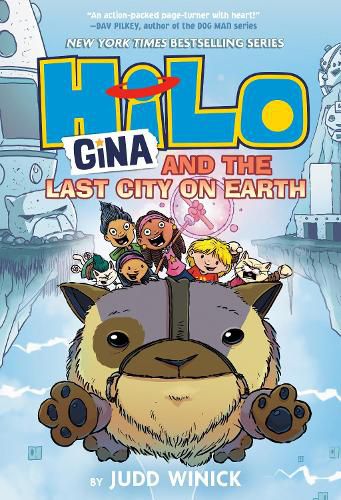 Cover image for Hilo Book 9: Gina and the Last City on Earth