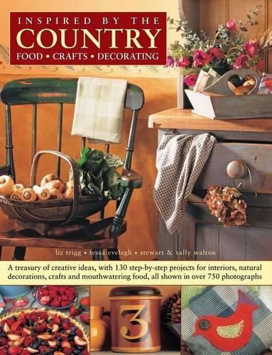 Cover image for Inspired by the Country: Food, Crafts, Decorating