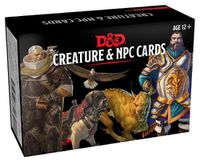 Cover image for Dungeons & Dragons Spellbook Cards: Creature & NPC Cards (D&D Accessory)