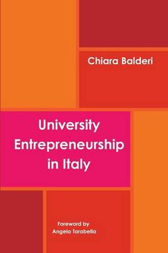 Cover image for University Entrepreneurship in Italy