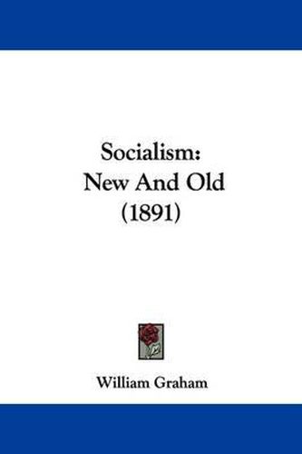 Cover image for Socialism: New and Old (1891)