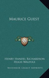 Cover image for Maurice Guest