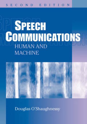 Cover image for Speech Communications: Human and Machine