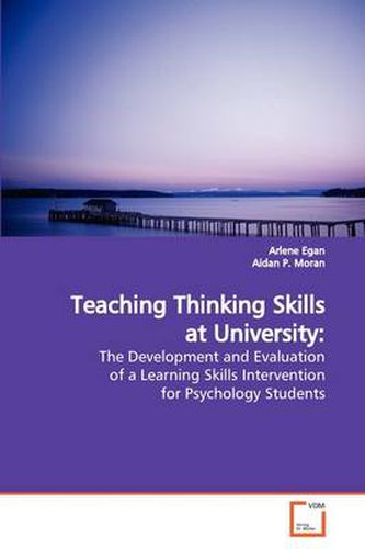 Cover image for Teaching Thinking Skills at University