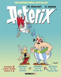 Cover image for Asterix Omnibus #11: Collecting  Asterix and the Actress,   Asterix and the Class Act,  and  Asterix and the Falling Sky