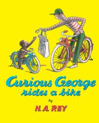 Cover image for Curious George Rides a Bike